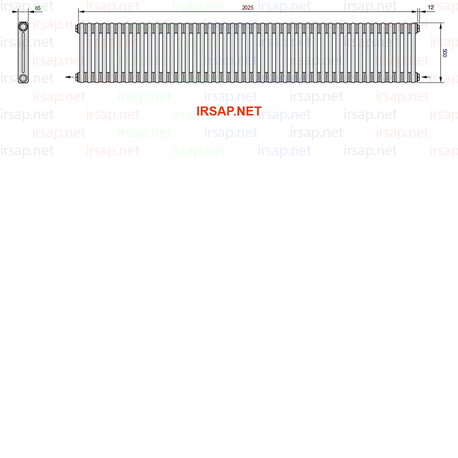 Радиатор IRSAP Tesi 20500/45 T08 CL 01